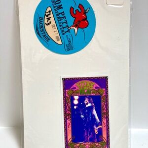 Tom Petty Backstage Pass & Stevie Nicks Concert Collectible Sealed Memorabilia